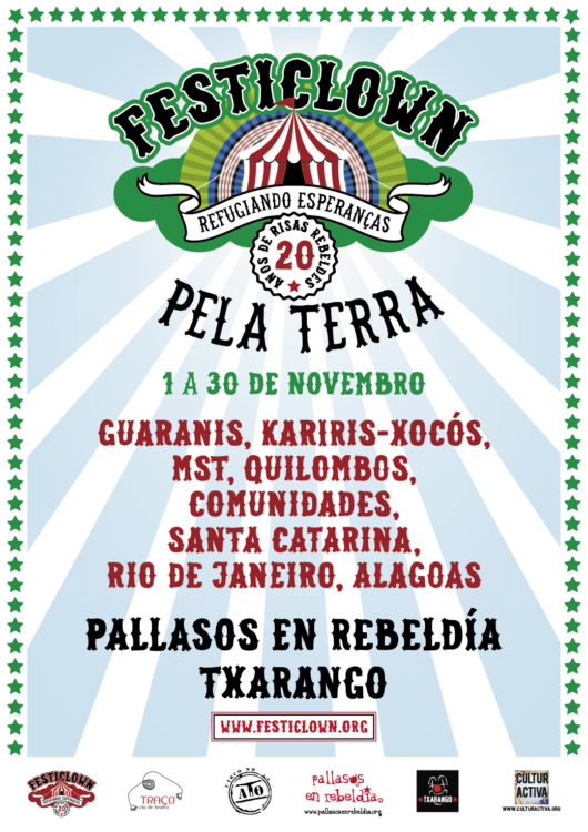 Cartel do Festiclown Pela Terra